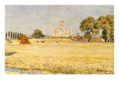 Canterbury Cathedral from the Meadows, 1894