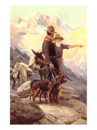 The Mountain Hunt, 1917
