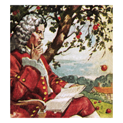 Newton Watching Apples Fall