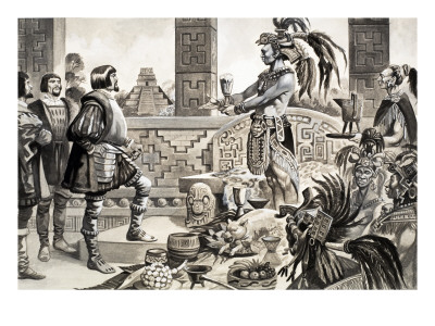 Hernando Cortes in Mexico