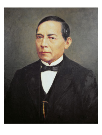 Portrait of Benito Juarez