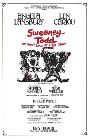 Sweeney Todd - Broadway Poster