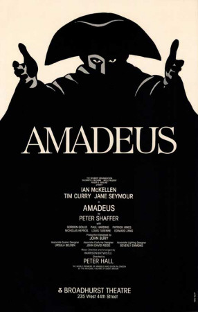 Amadeus - Broadway Poster , 1980