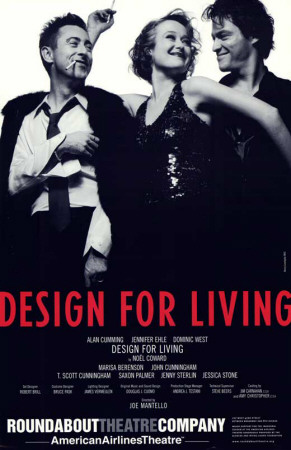 Design For Living (stage play) - Broadway Poster , 2001