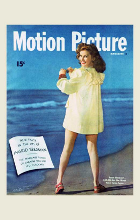 Susan Hayward - Motion Picture Magazine Cover 1930
