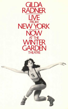 Gilda Radner - Live From New York - Broadway Poster , 1979