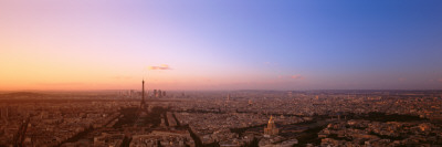 Aerial View, Paris, France