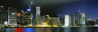View from Wanchai, Central District, Hong Kong