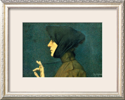 The Woman with a Gold Medallion