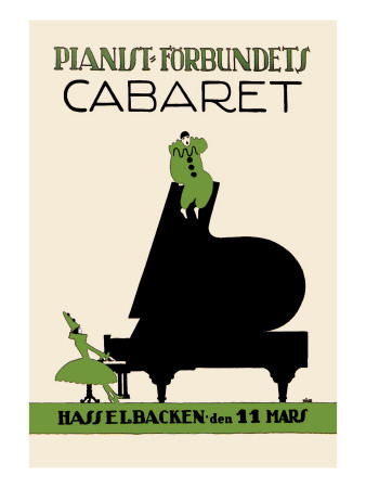 Pianist Forbundiets Cabaret