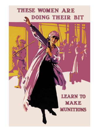 These Women Are Doing Their Bit: Learn to Make Munitions