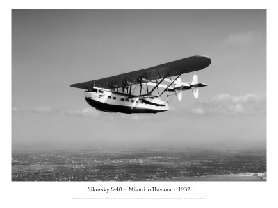 Buy Sikorsky S-40, Miami to Havana, 1932 at AllPosters.com