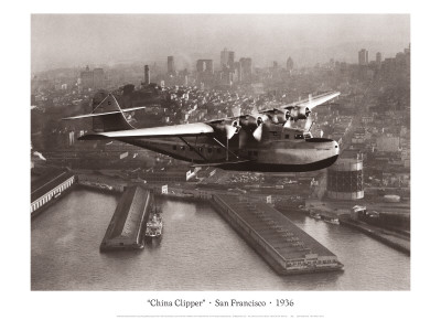 Buy China Clipper, San Francisco, California, 1936 at AllPosters.com