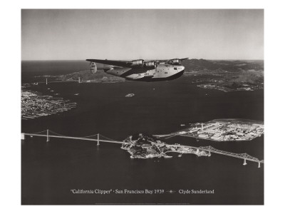 Buy California Clipper, San Francisco Bay, California 1939 at AllPosters.com
