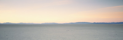 Black Rock Desert at Sunrise, Gerlach, Nevada, USA
