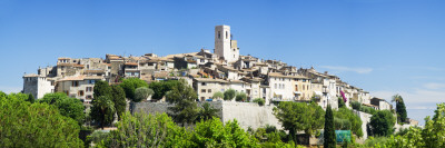 Low Angle View of a Walled City, Saint Paul De Vence, Provence-Alpes-Cote D