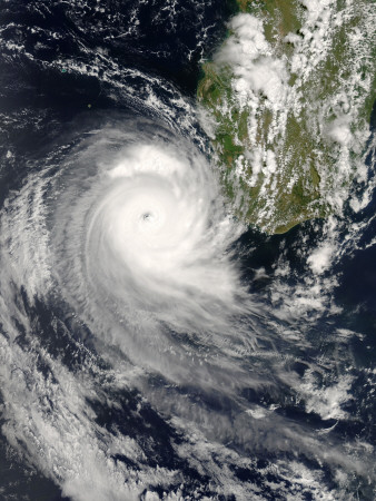Tropical Cyclone Favio (14S) off Madagascar, February 20, 2007