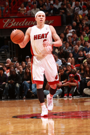 Orlando Magic v Miami Heat, Miami, FL - March 3: Mike Bibby