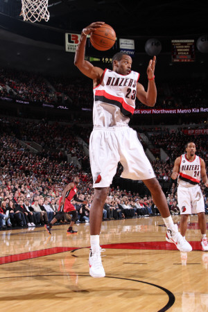 Miami Heat v Portland Trail Blazers, Portland, OR - January 9: Marcus Camby