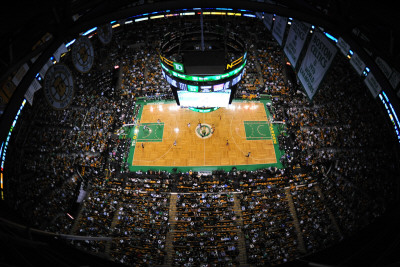 Los Angeles Lakers v Boston Celtics, Boston, MA - February 10: Poster