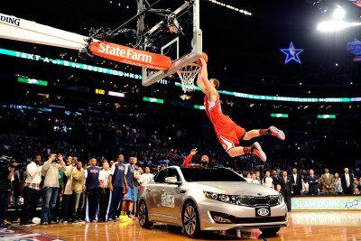 Sprite Slam Dunk Contest, Los Angeles, CA - February 19: Blake Griffin Poster