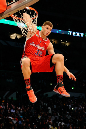 Buy Sprite Slam Dunk Contest, Los Angeles, CA - February 19: Blake Griffin at AllPosters.com