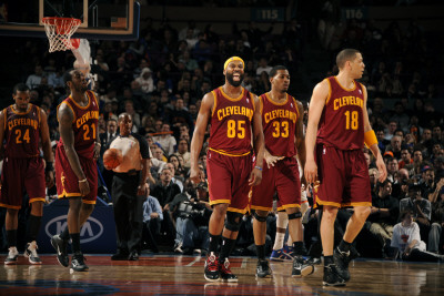 Cleveland Cavaliers  v New York Knicks, New York - March 4: Baron Davis
