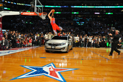 Buy Sprite Slam Dunk Contest, Los Angeles, CA - February 19: Blake Griffin at AllPosters.com