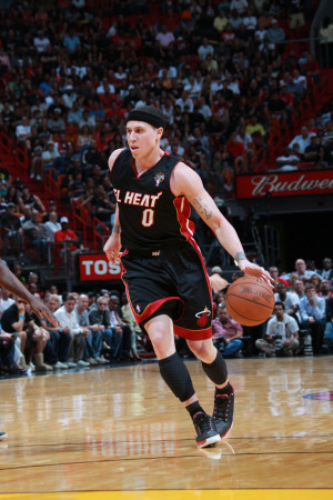 Chicago Bulls v Miami Heat, Miami, FL - March 6: Mike Bibby