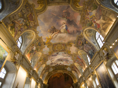 La Salle Des Illustres in the Capitole Building, Decorated with Artworks