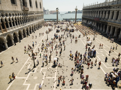 Piazzetta San Marco from Terrace of Basilica Di San Marco