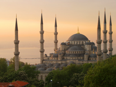 Sultan Ahmet (Blue Mosque) at Dawn, Historic Centre of Istanbul
