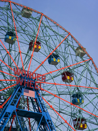 Historic Wonder Wheel Fairground, Coney Island