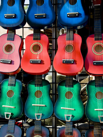 Toy Guitars for Sale at New Mexico State Fair