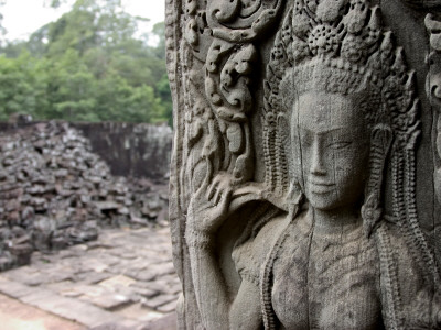 Wall Detail at Angkor Wat