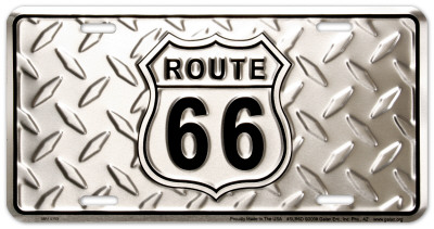Buy Route 66 Diamond Plate at AllPosters.com