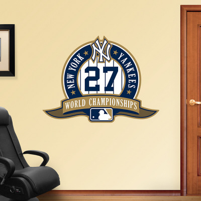 Yankees 27th World Series Logo Poster