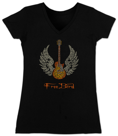 Juniors: V-Neck- Freebird Lyrics