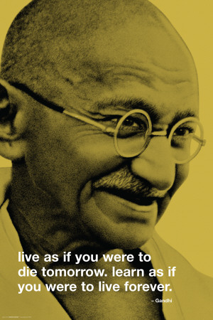 Gandhi-Live Forever