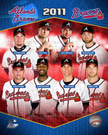 Atlanta Braves 2011 Team Composite