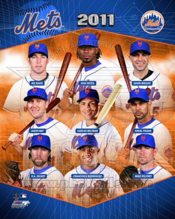 New York Mets 2011 Team Composite