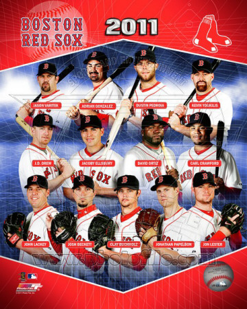 Boston Red Sox 2011 Team Composite