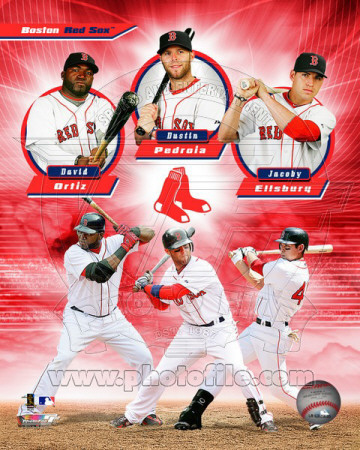 Boston Red Sox 2011 Triple Play Composite