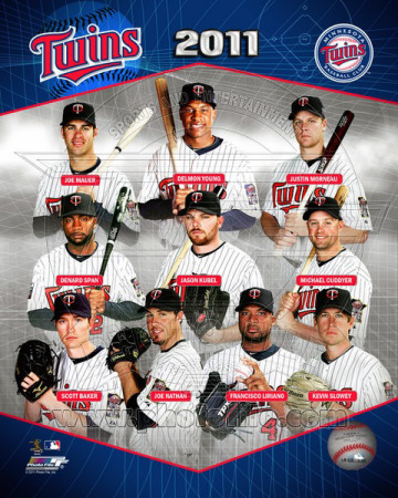 Minnesota Twins 2011 Team Composite