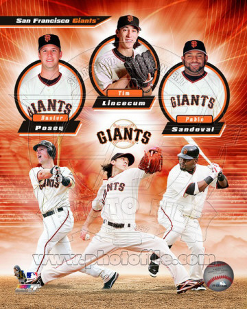 San Francisco Giants 2011 Triple Play Composite