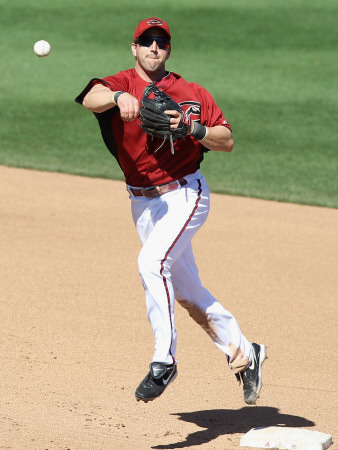 Milwaukee Brewers v Arizona Diamondbacks, SCOTTSDALE, AZ - MARCH 09: Willie Bloomquist Poster