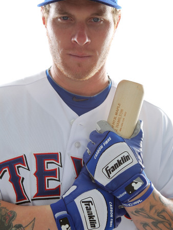 Texas Rangers Photo Day, SURPRISE, AZ - FEBRUARY 25: Josh Hamilton