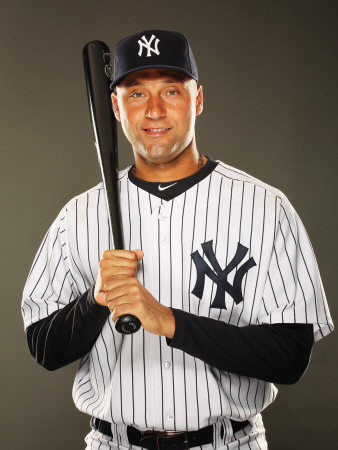 New York Yankees Photo Day, TAMPA, FL - FEBRUARY 23: Derek Jeter Poster