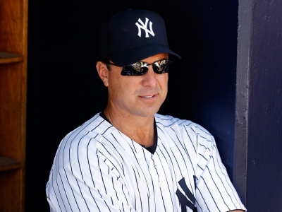 Philadelphia Phillies v New York Yankees, TAMPA, FL - FEBRUARY 26: Tino Martinez Poster