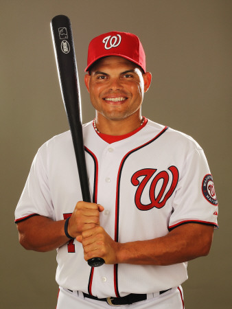 Washington Nationals Photo Day, VIERA, FL - FEBRUARY 25: Ivan Rodriguez Poster